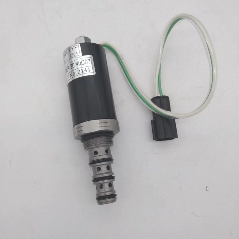 KDRDE5KR-20 40C07-203A SK200-6 SK200-3 DH200-7 EC210 için Hidrolik Pompa Solenoid Valfı