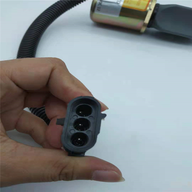 RE53507 Cummins Motor John Deere Traktör/Ekskavatör için Uygun Stop Solenoid Valfı