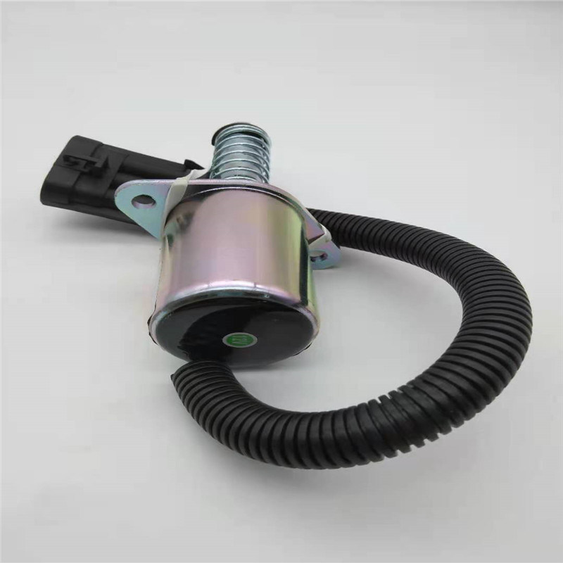 Durdurma Solenoid Valfı 6681513 Yaylı Dizel Motor 12V ile Donatılmış Bobcat Kubota İçin Fit