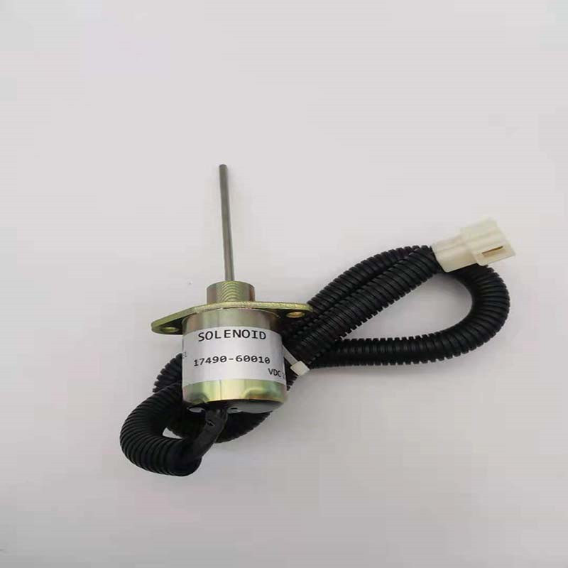 17490-60010 Kubota 1749060010 Durdurma Solenoid Valfı SA-4310-12 SA431012 Motor Parçası İçin Uygun