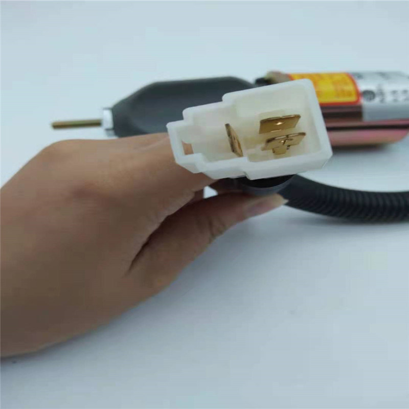 1753ES-12A3UC5B1S1 Stop Solenoid Valf YANMAR Motor 4TNE94 SA-3840T 12V Için Fit