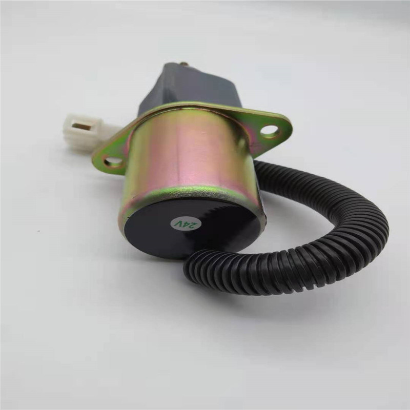 1753ES-24A3UC5B1S1/119807-77800 Stop Solenoid Vana YANMAR 4TNE98/94/C88 için Fit