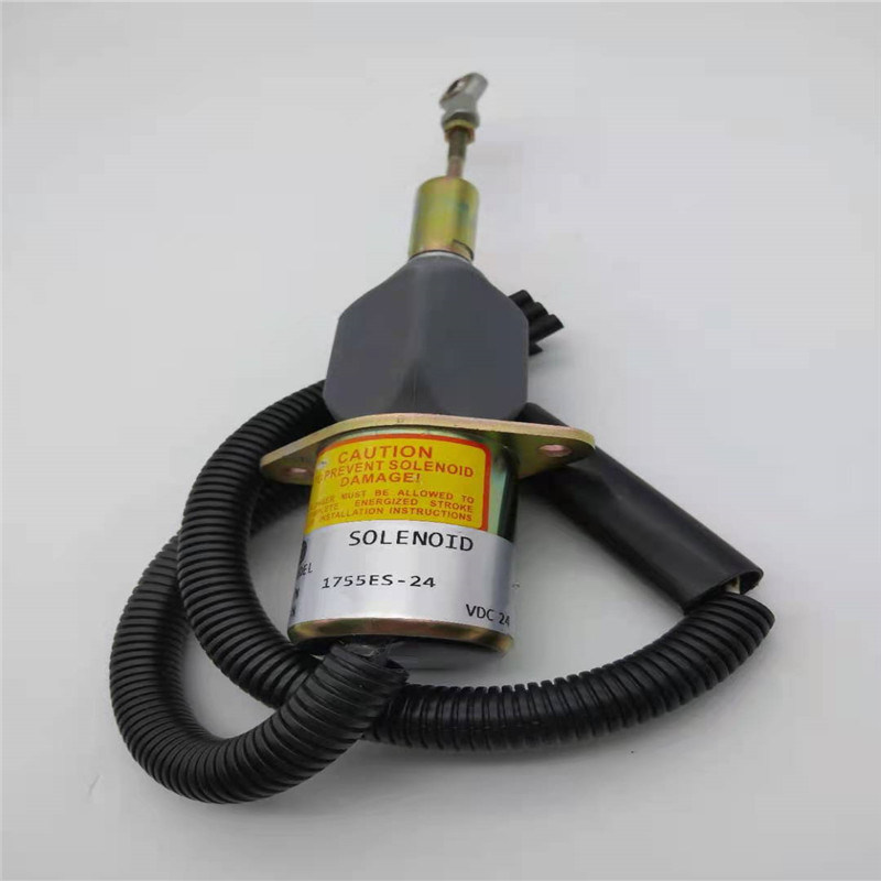Durdurma Solenoid Valfı 1755ES-24 RE504233 RE544747 John Deere Dizel Motor 24V İçin Fit