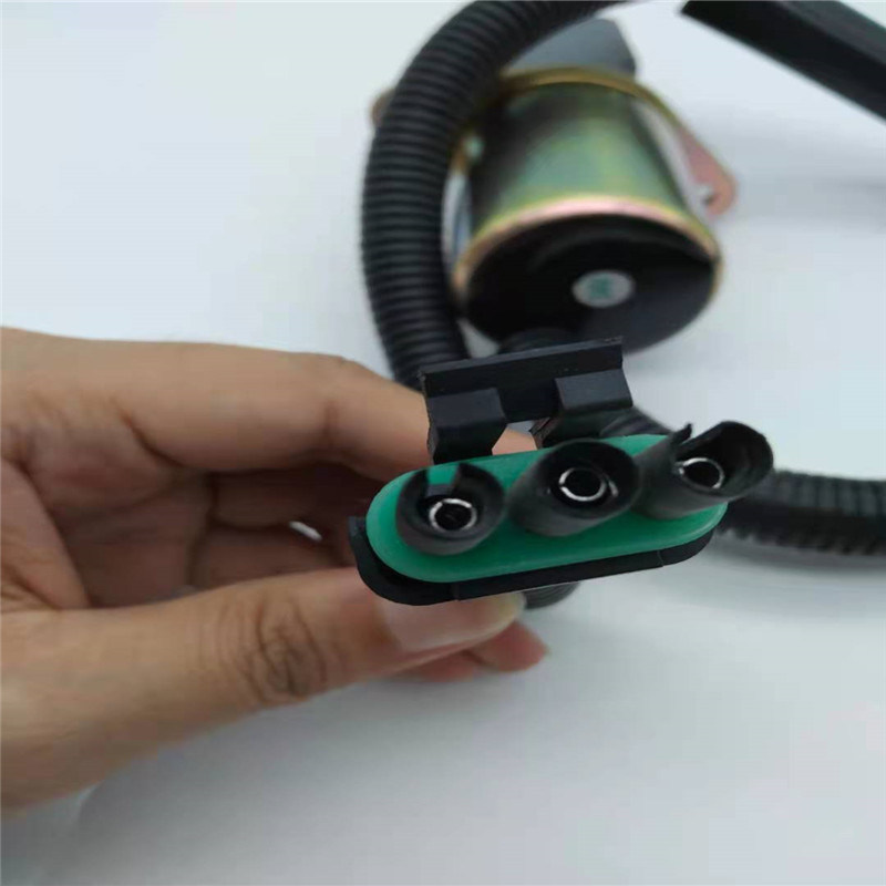 Durdurma Solenoid Valfı 1755ES-24 RE504233 RE544747 John Deere Dizel Motor 24V İçin Fit