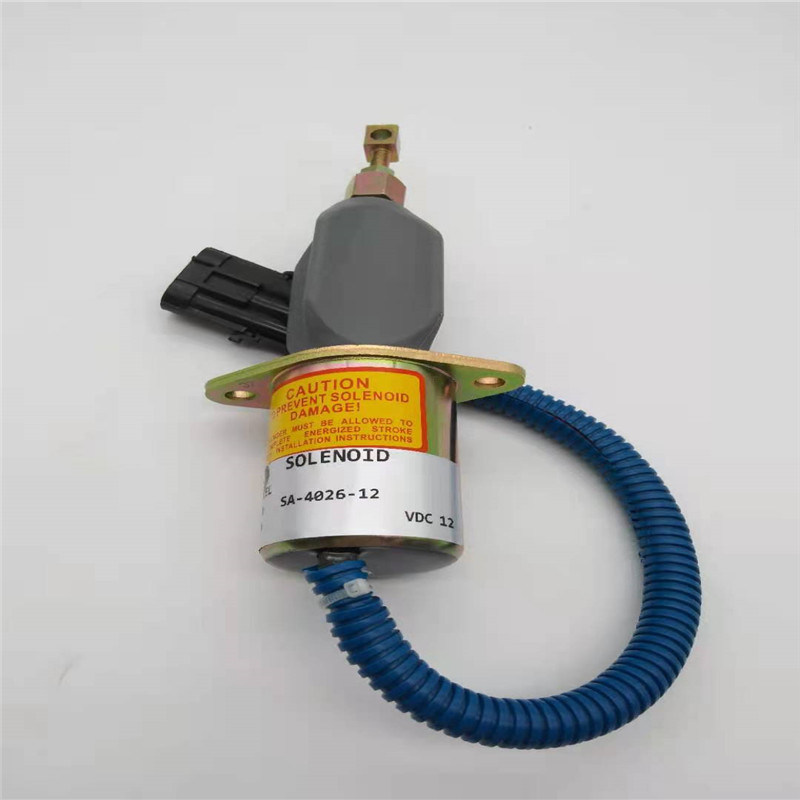 SA-4026-12 Durdurma Solenoid Valfı Dodge Cummins Ram 94 98 12V Siyah Pulg İçin Fit