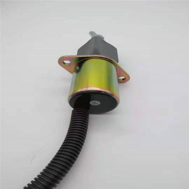 SA-4780-24 Woodword Motor Parçasına Uygun Durdurma Solenoid Valfı 24V Siyah Fiş