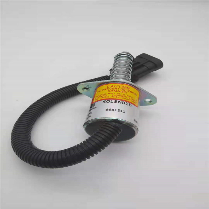 6681512 Durdurma Solenoid Valf Mini Yükleyici Bobcat S70/100/160/180/200 için Fit