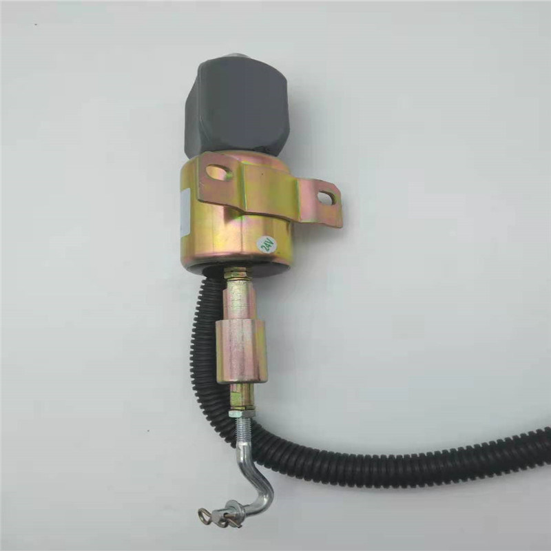 D59-105-04 24V Stop Solenoid Valf WOODWORD 6114 Dizel Jeneratöre Uygun
