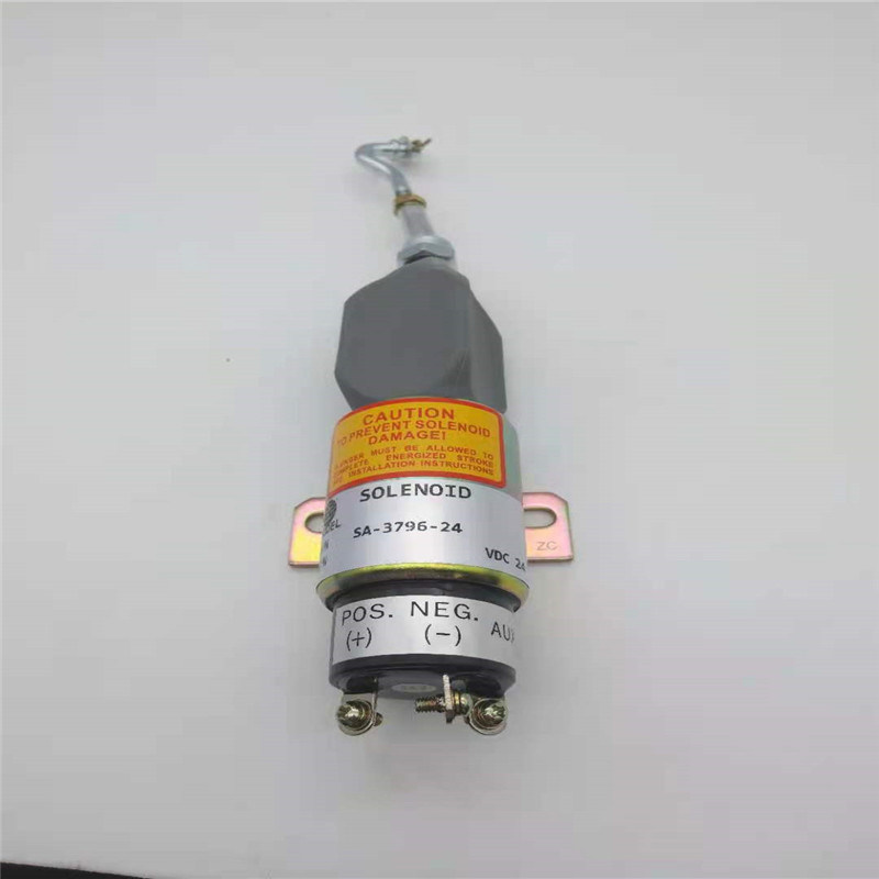 SA-3796-24 Stop Solenoid Valf PC60-7 1751-24E7U1B1S5 3865274 YANMAR Motoruna Uygun