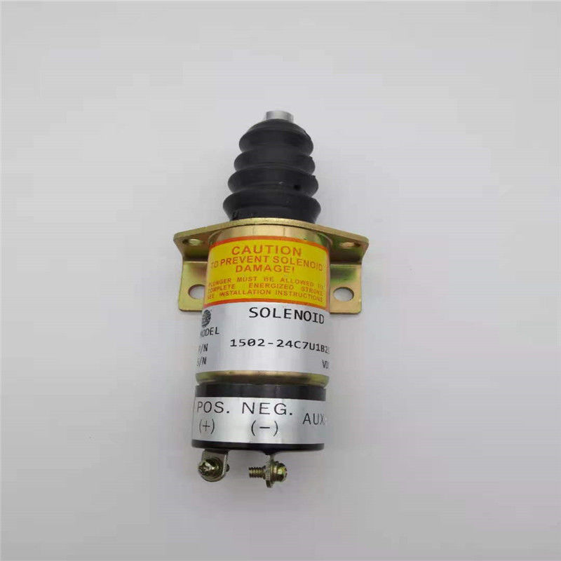 1502-24C7U1B2S1 Stop Solenoid Valf Woodward Ekskavatör Motor Parçaları 24V İçin Fit