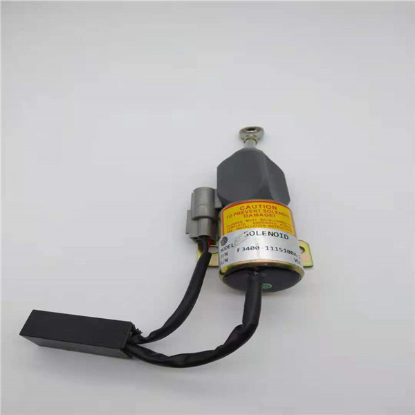 F3400-1115100A-275 Stop Solenoid Valf 12V Gold Cup Kamyonet YUCHAI4F90 Ekskavatör için Fit