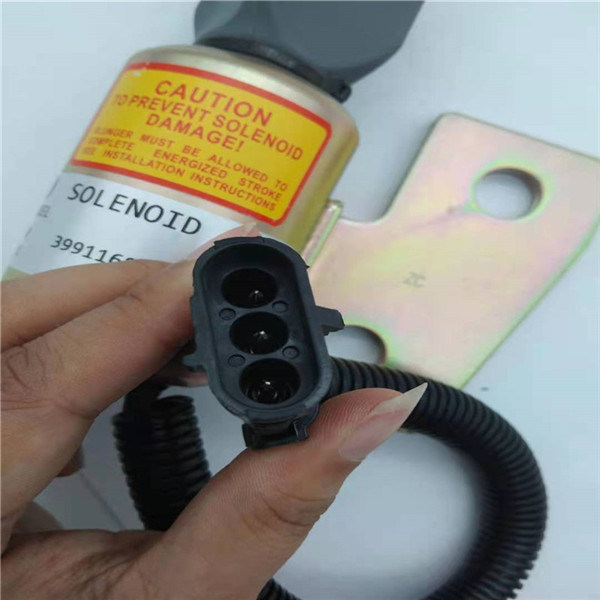 3991168 Stop Solenoid Valf HYUNDAI R210 200 215-5-7-9t Cummins 4BT için Fit