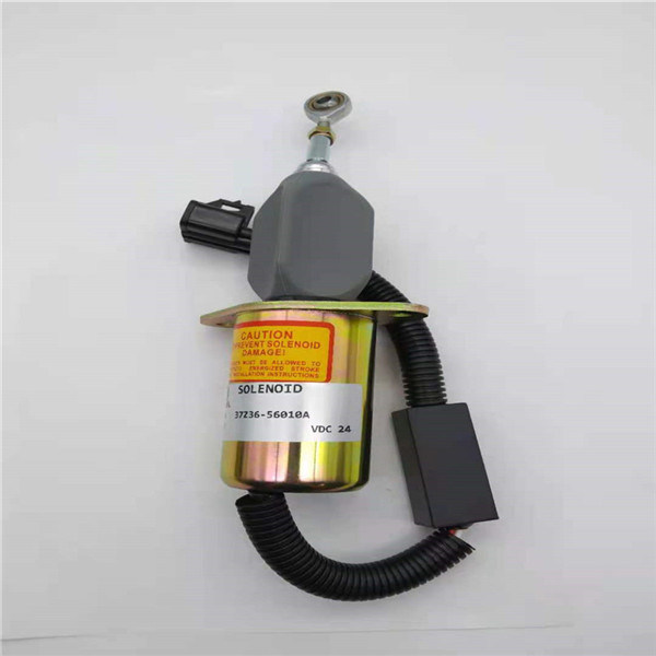 37Z36-56010A Durdurma Solenoid Valfı, Cummins 6CT Ekskavatör Motoru 24V İçin Fit