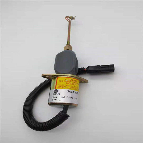 SA-3999-12 Woodword Ekskavatör Cummins Dizel Motor için Uygun Durdurma Solenoid Valfı