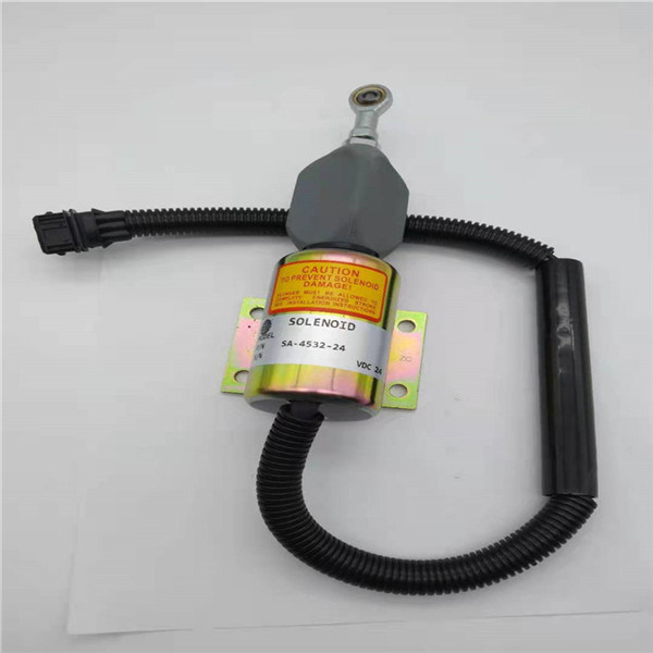 SA-4532-24 Stop Solenoid Valf Ford Cummins ekskavatör Motoru İçin Uygun