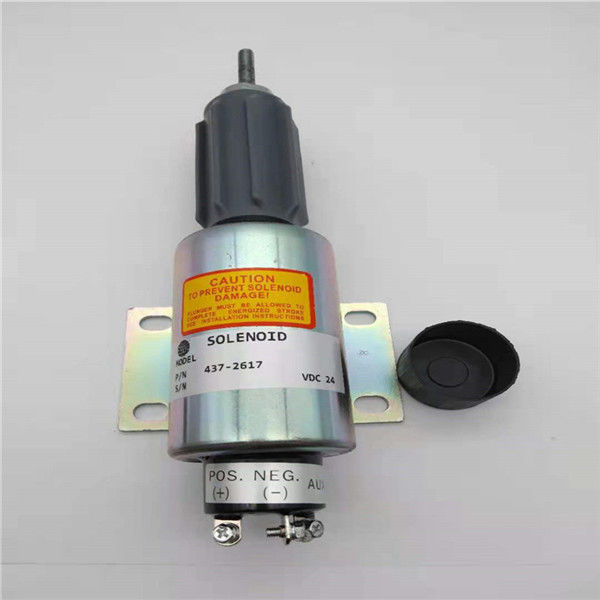 437-2617 2370-24E6U1B5S1A Durdurma Solenoid Valfı Perkins Ekskavatör Motoru 24V İçin Fit