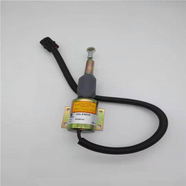 3930236 SA-4348-24 Cummins 6CT8.3L 4BT K38 için Durdurma Solenoid Valfı