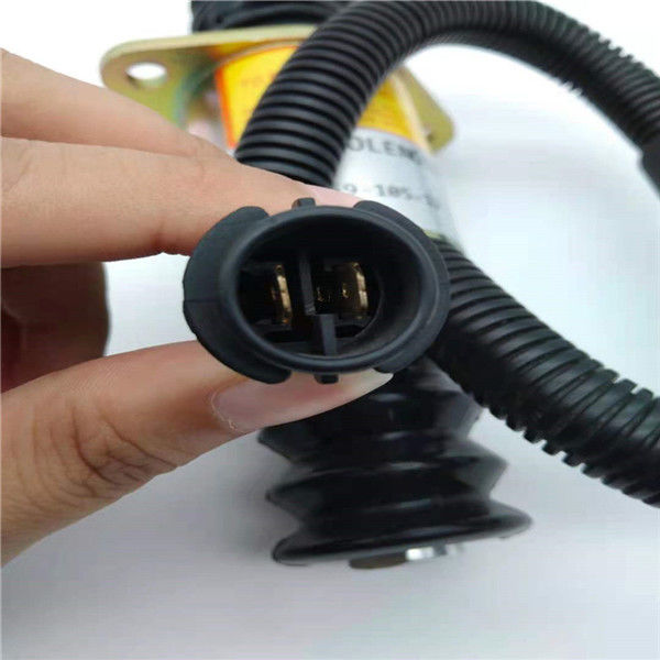 D59-105-12 stop Solenoid Valf 24 V XiaGong 951/953 ShangChai D6114 Yükleyici ekskavatör için uygun