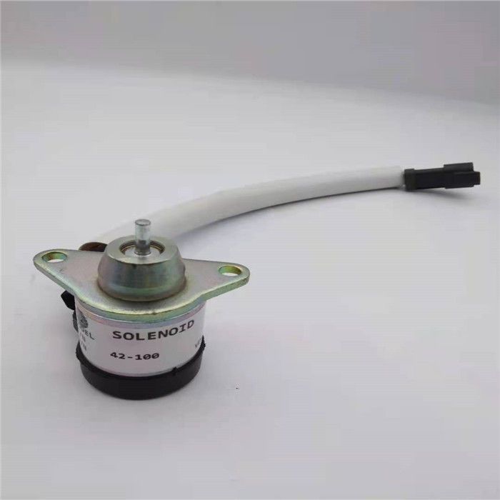 42-100 Yanmar 12 Volt Dizel Yakıt Solenoid Valfı 4TNV98 Solenoid Yakıt Kapatma Valfi