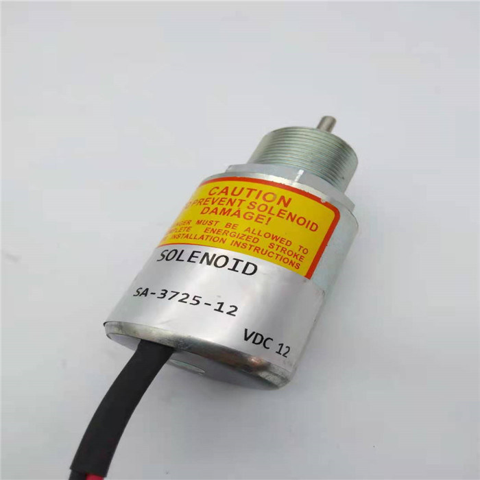 SA-3725-12 Dizel Kapatma Solenoidi Mitsubishi S4L S3L L3E Motoru İçin Uygun