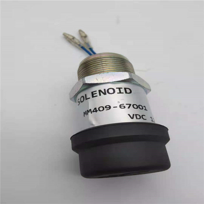 MM409-67001 Durdurma Solenoidi 12V Mitsubishi S4L S4L2 L2E K4E K4F E305C K4N'ye Uyar
