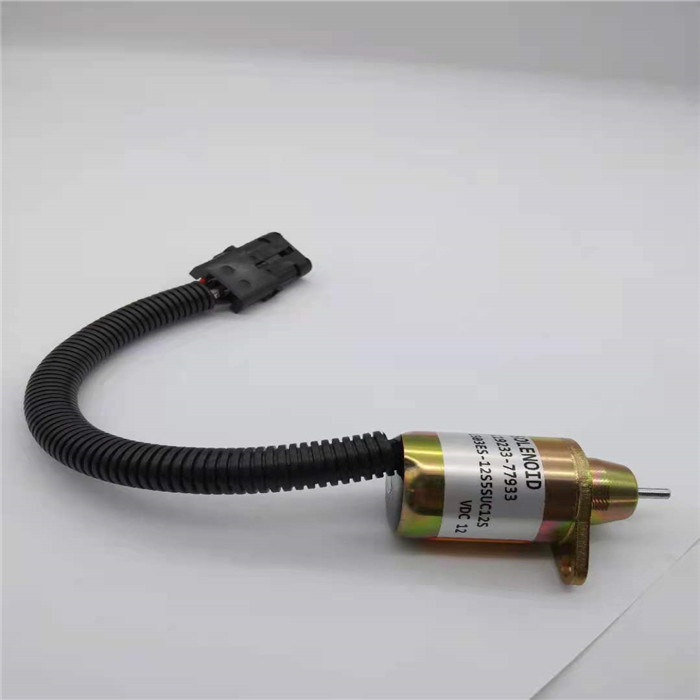 1503ES-12S5SUC12S 12V Yanmar Durdurma Solenoid Valfine Uyar 119233-77933 Yakıt Kapatma Solenoidi