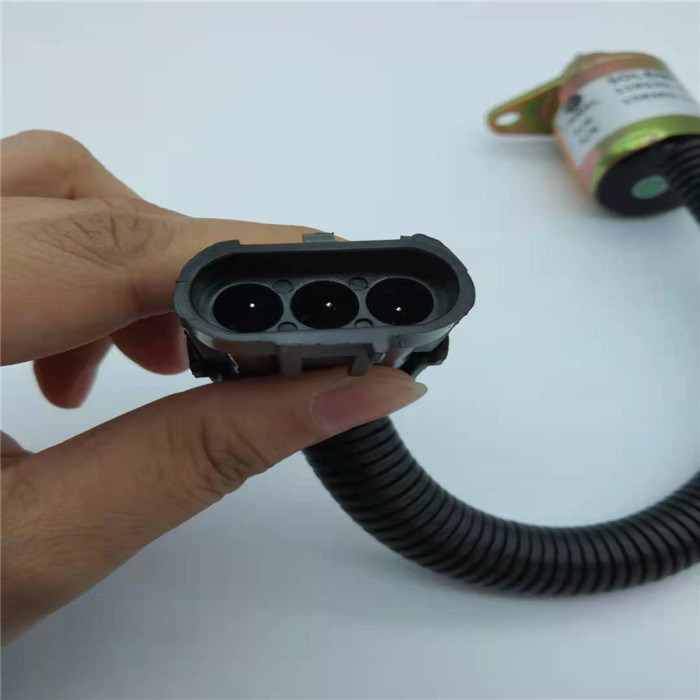 1503ES-12S5SUC12S 12V Yanmar Durdurma Solenoid Valfine Uyar 119233-77933 Yakıt Kapatma Solenoidi