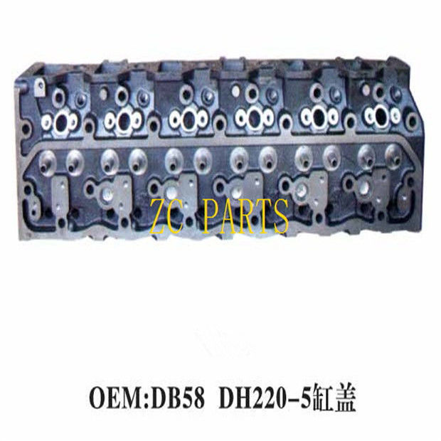 Ekskavatör DH220-5 DB58 Dizel Silindir Kafası 1-11110600-3 için Fit