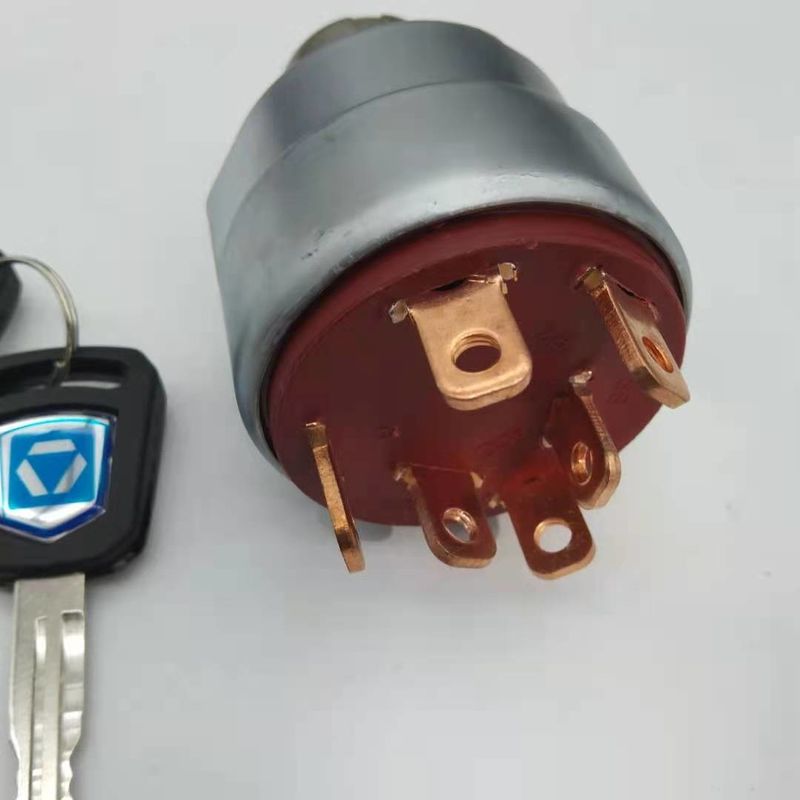 Xcmg XuGong Motor Marş Anahtarı İçin Metal Evrensel Ekskavatör Kontak Anahtarı Fit