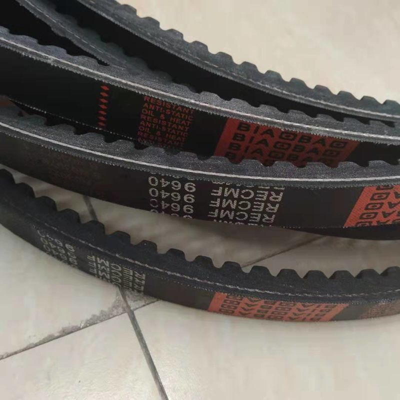 Ekskavatör Dizel Motoru İçin İnşaat İşi 9640 Siyah V Kayış Fit