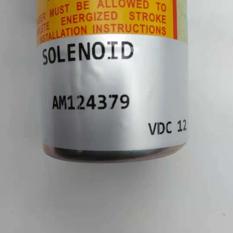 AM124379 P610-A5V 12V Durdurma Solenoid Valfı John Deere 455 F915 F925 F935 F1145 Motor Yanmar 3TNE78