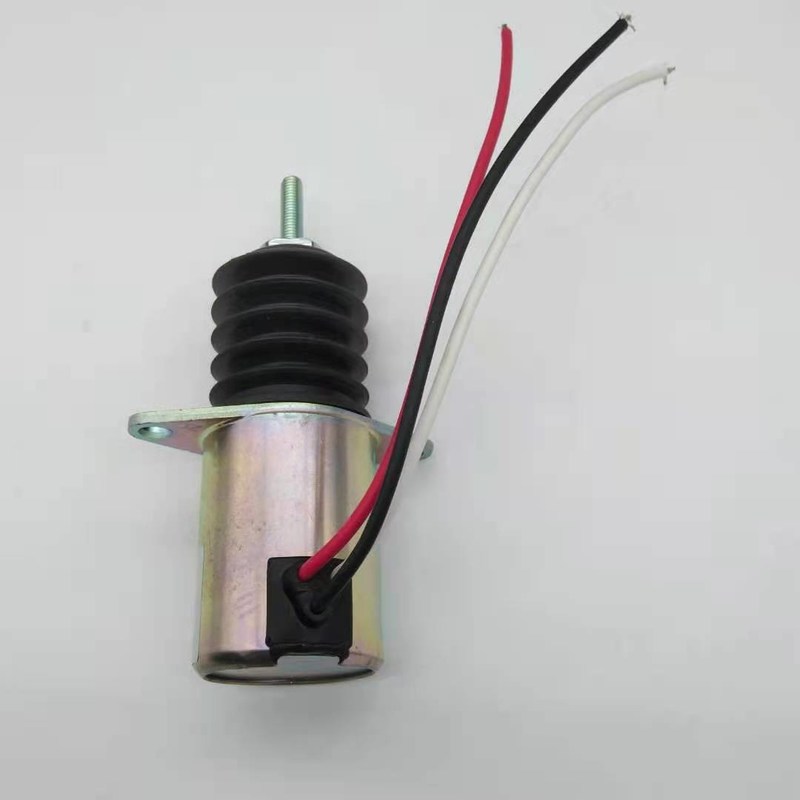 AM124379 P610-A5V 12V Durdurma Solenoid Valfı John Deere 455 F915 F925 F935 F1145 Motor Yanmar 3TNE78