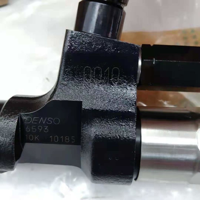 095000-6593 Ekskavatör Elektrik Parçaları HINO J08E için Dizel Common Rail Yakıt Enjektörü Assy